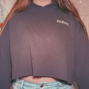 Cropped Wilson Hoodie